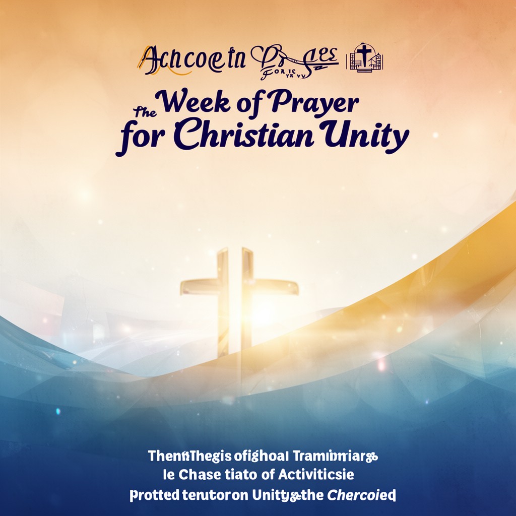 AI-generated illustration of Week of Prayer for Christian Unity