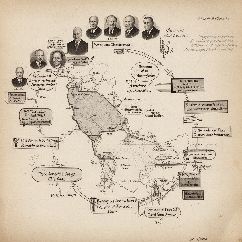 AI-generated illustration of Combined Chiefs of Staff