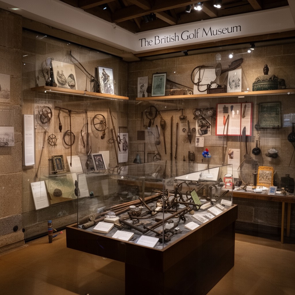 AI-generated illustration of British Golf Museum