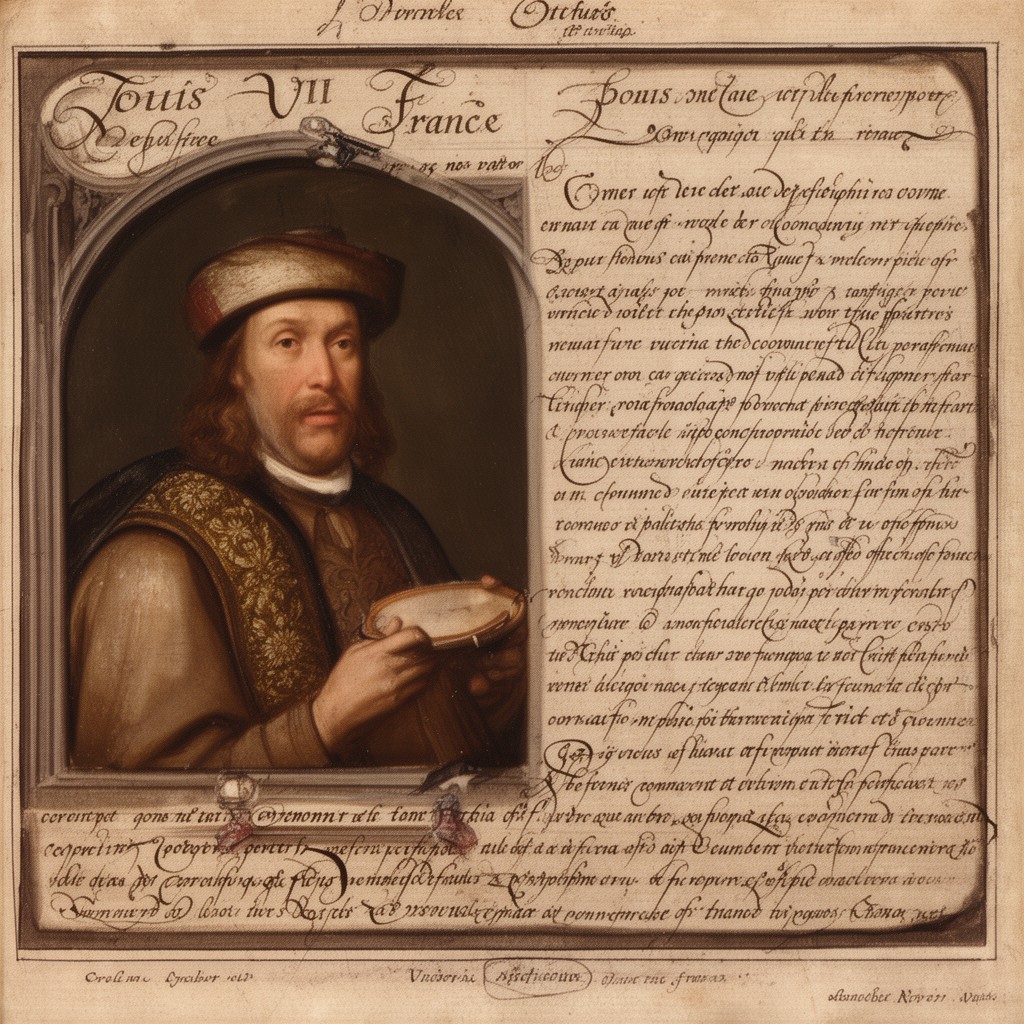 AI-generated illustration of Louis VIII of France