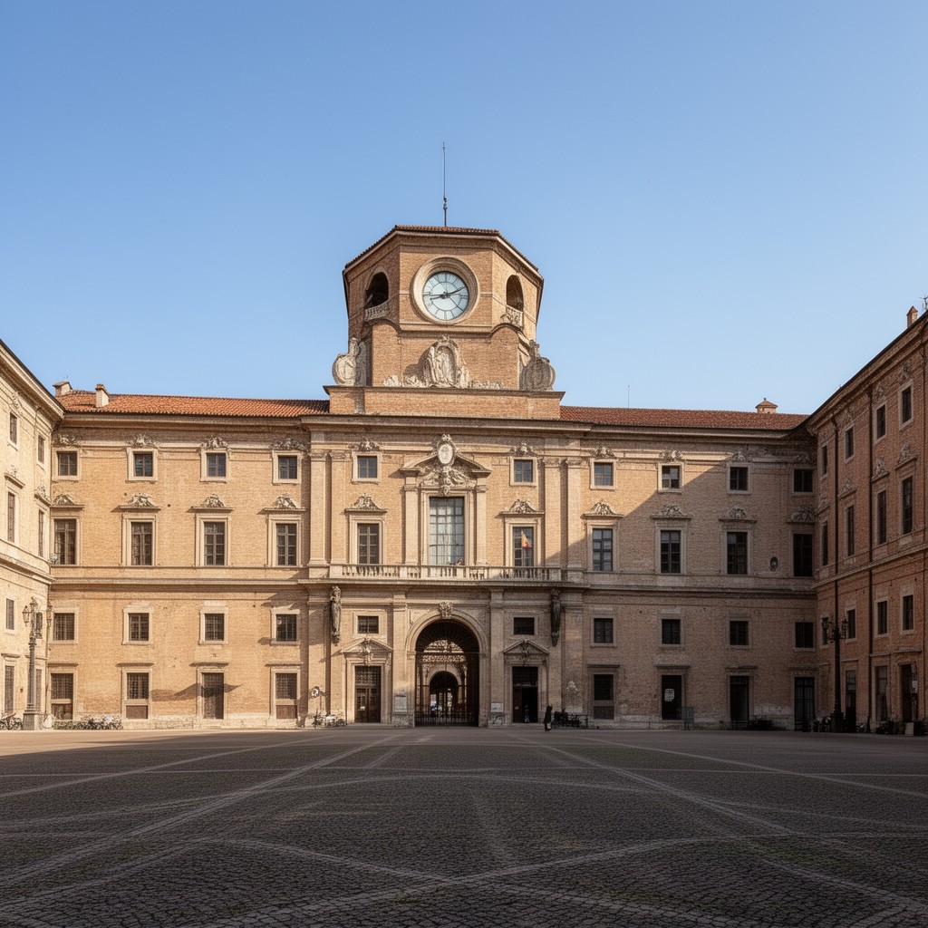 AI-generated illustration of University of Parma