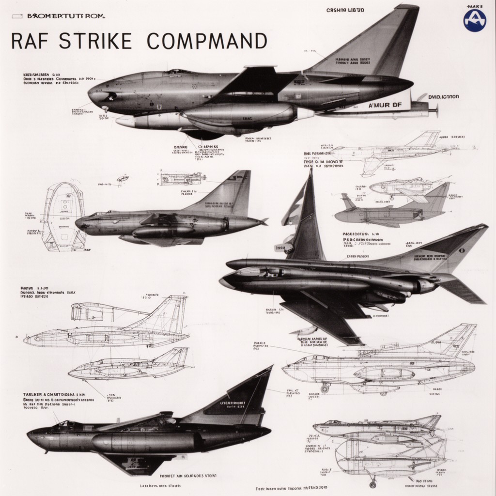 AI-generated illustration of RAF Strike Command