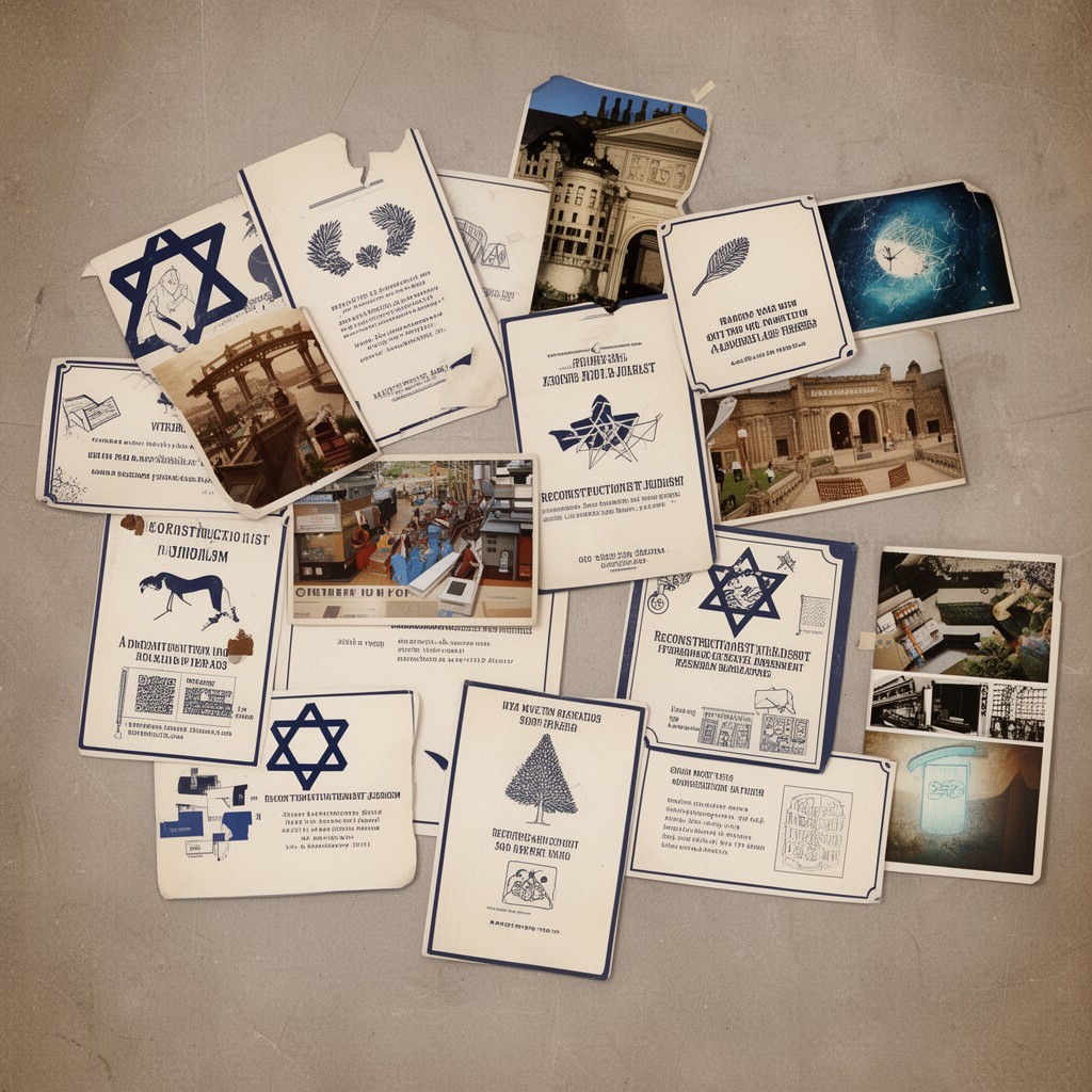 AI-generated illustration of Reconstructionist Judaism