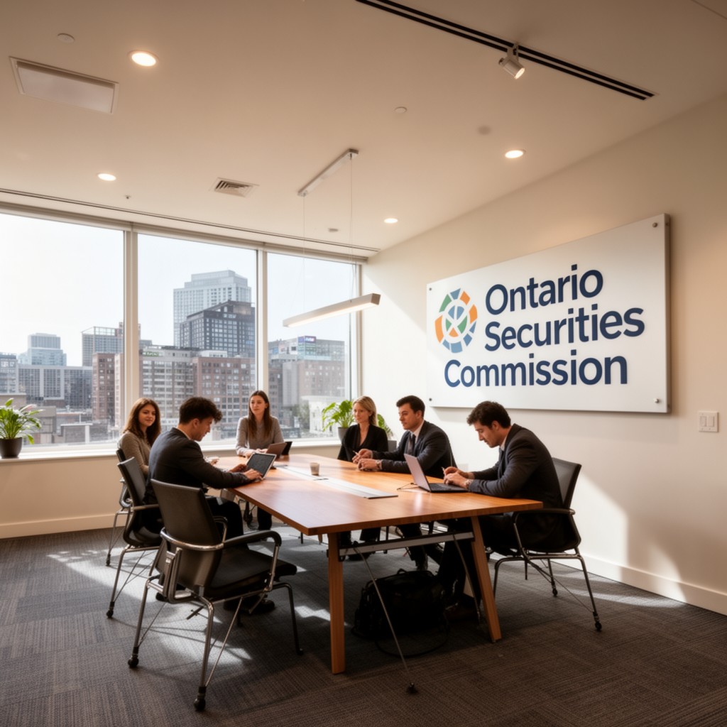 AI-generated illustration of Ontario Securities Commission