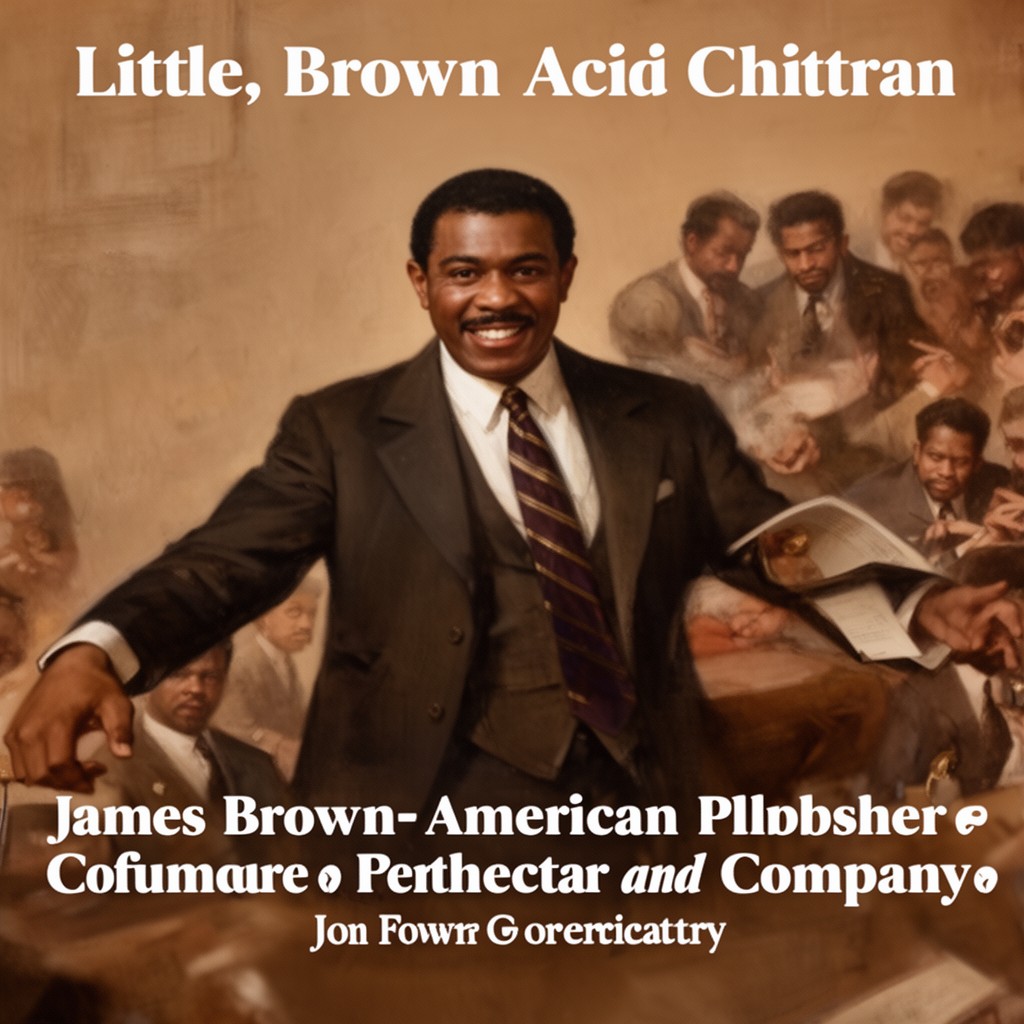 AI-generated illustration of James Brown
