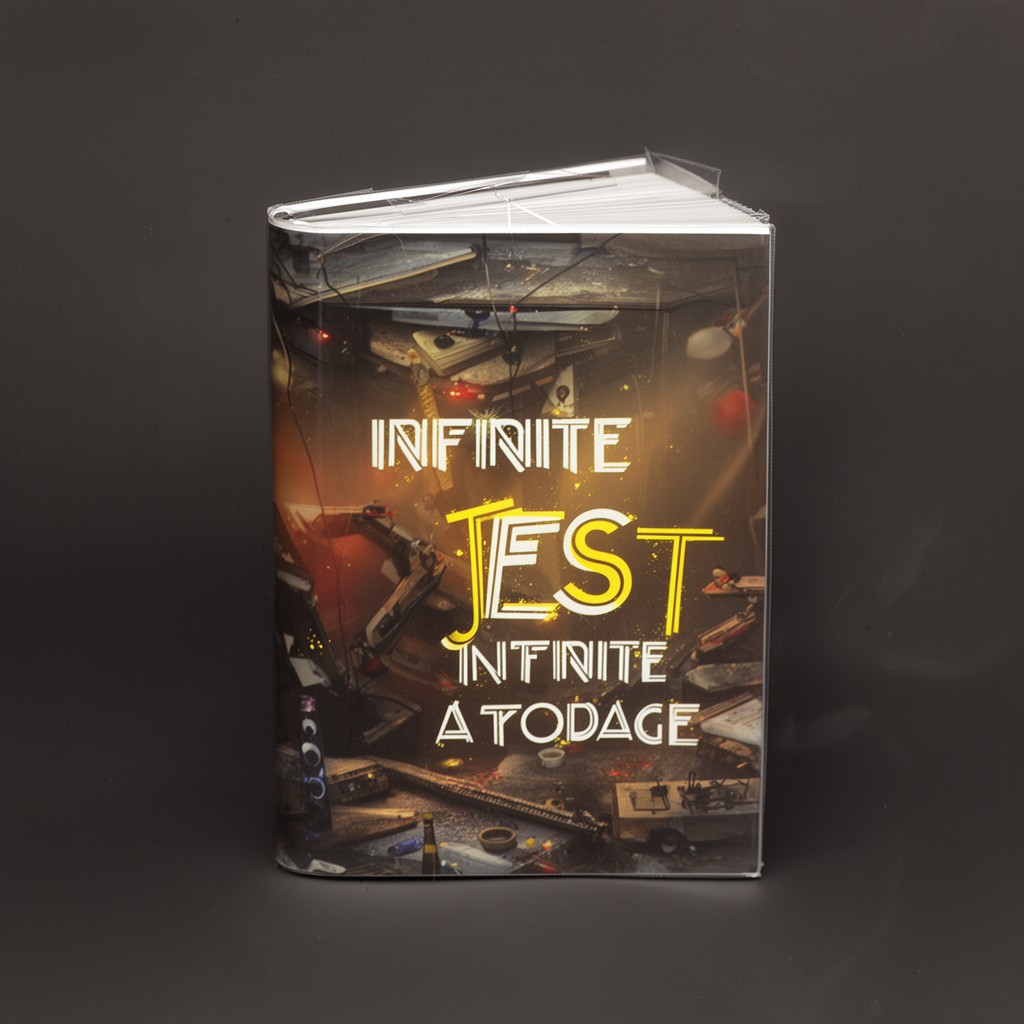 AI-generated illustration of Infinite Jest