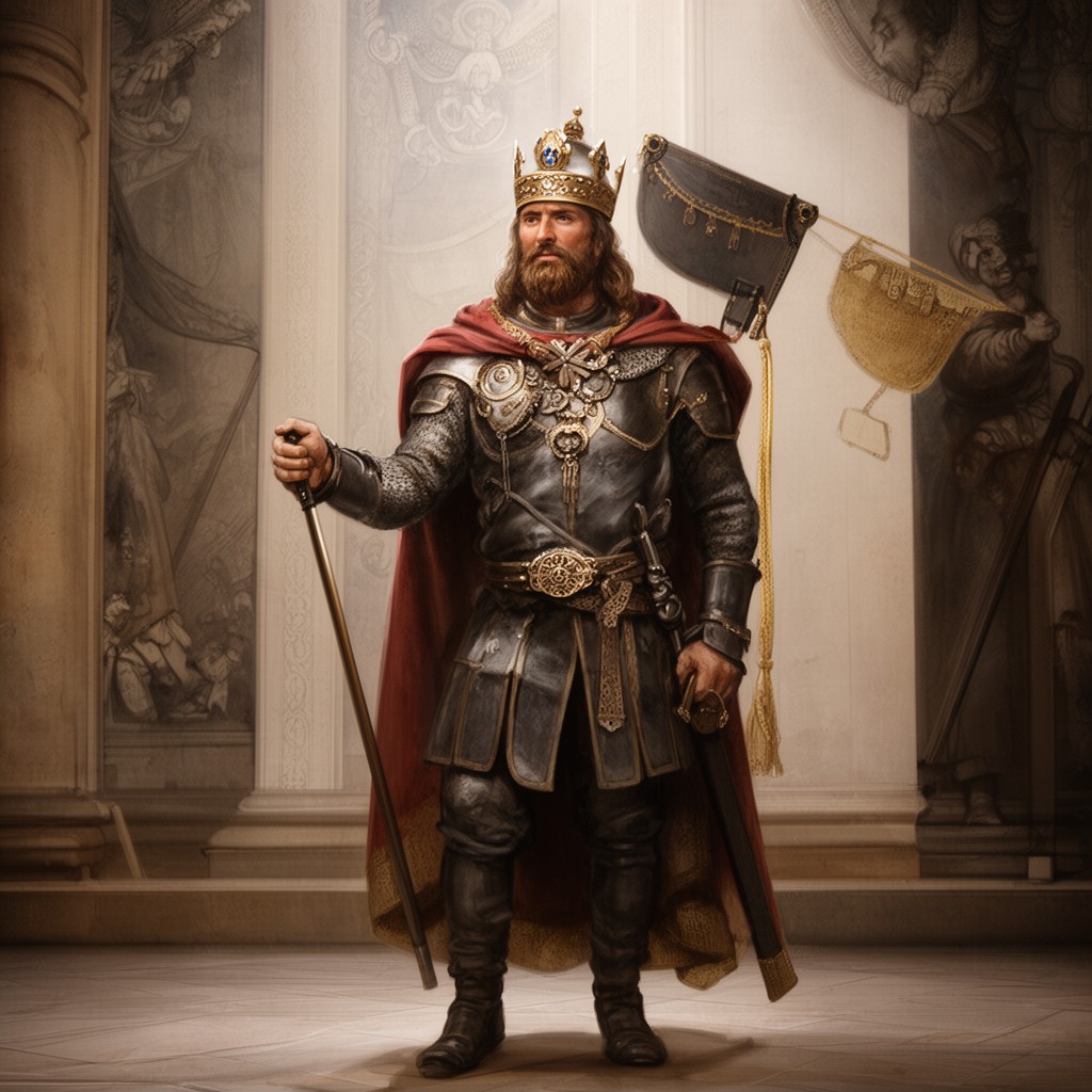 AI-generated illustration of Birger Jarl