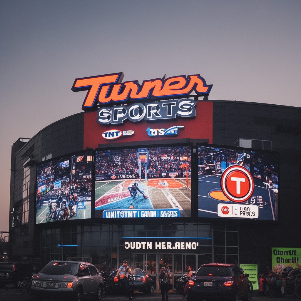 AI-generated illustration of Turner Sports