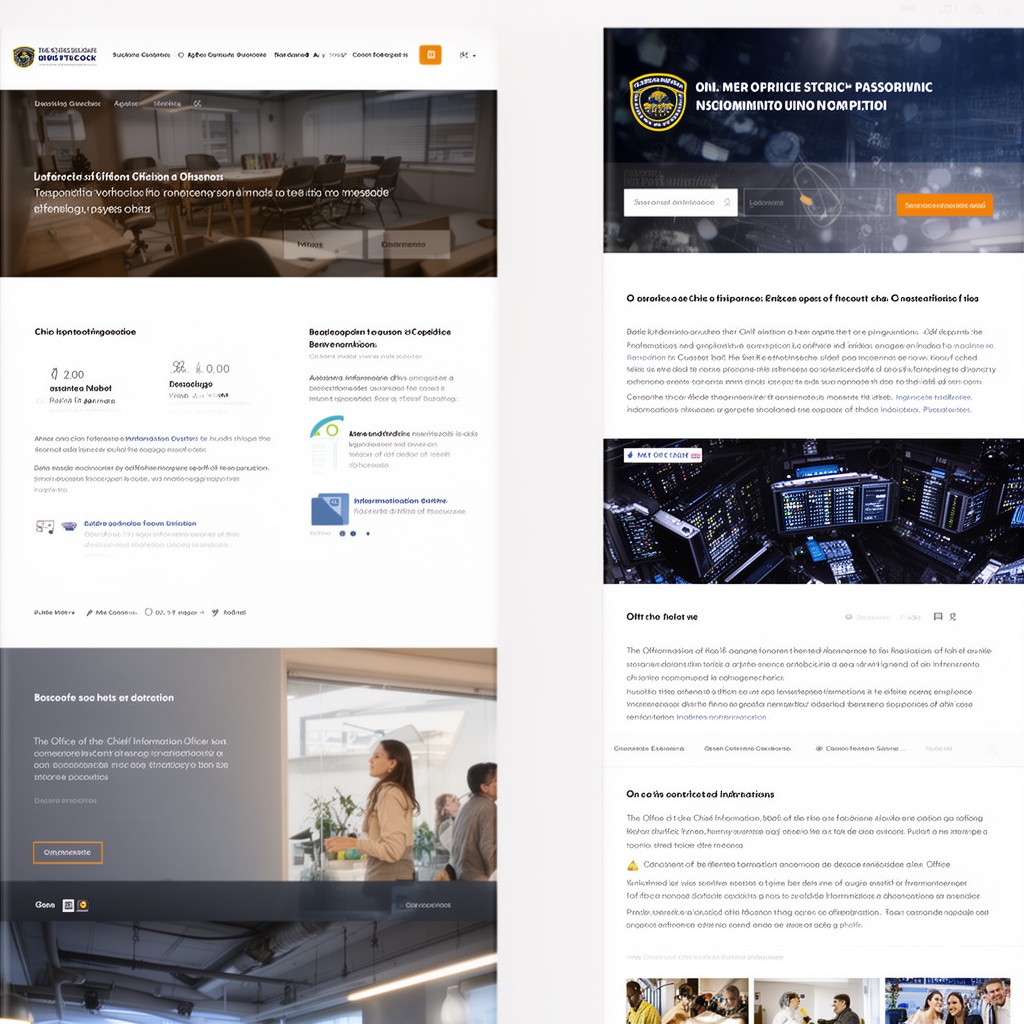 AI-generated illustration of Office of the Chief Information Officer