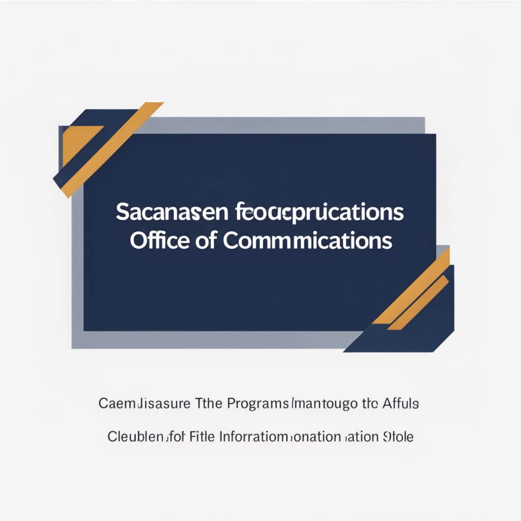 AI-generated illustration of Office of Communications