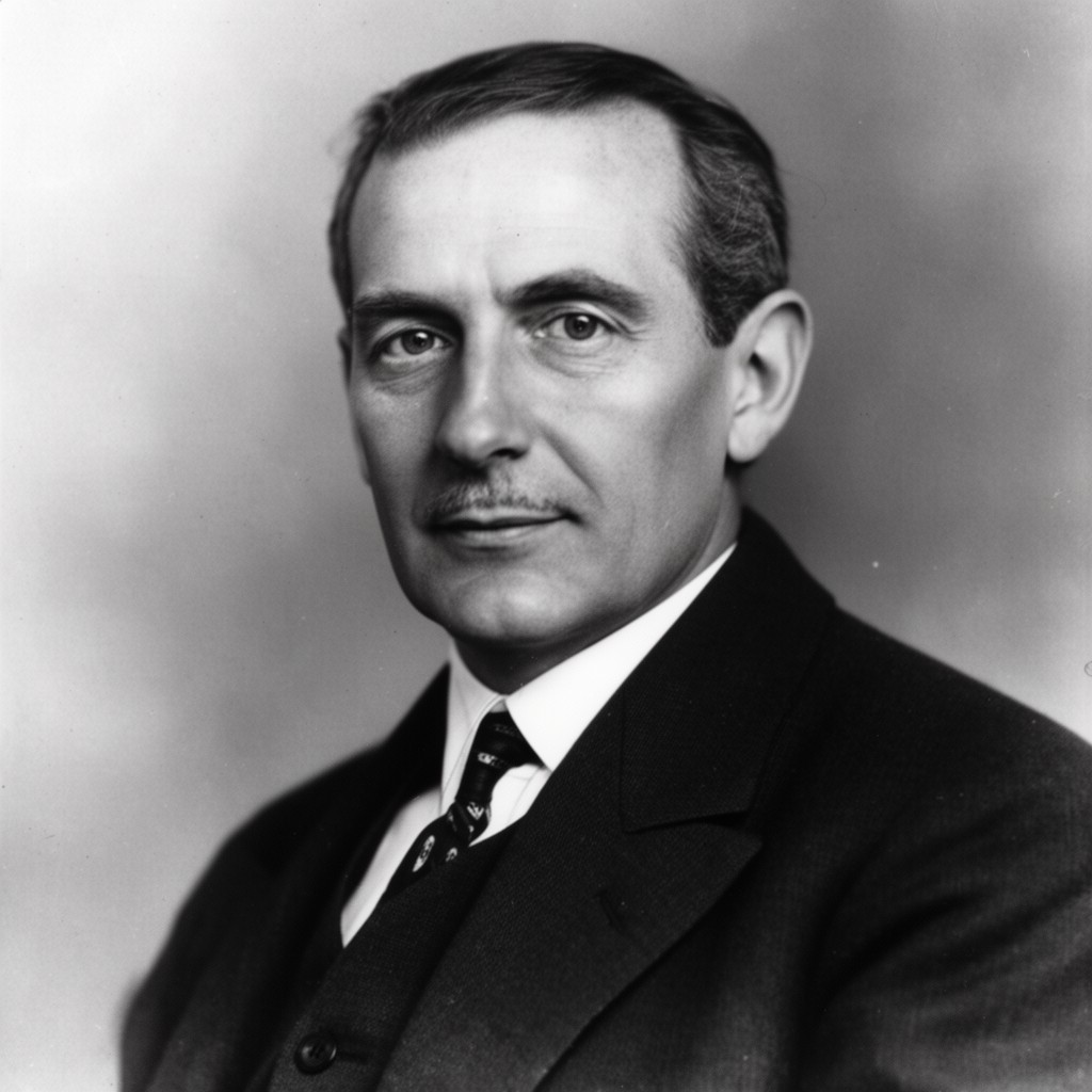 AI-generated illustration of Hans Reissner