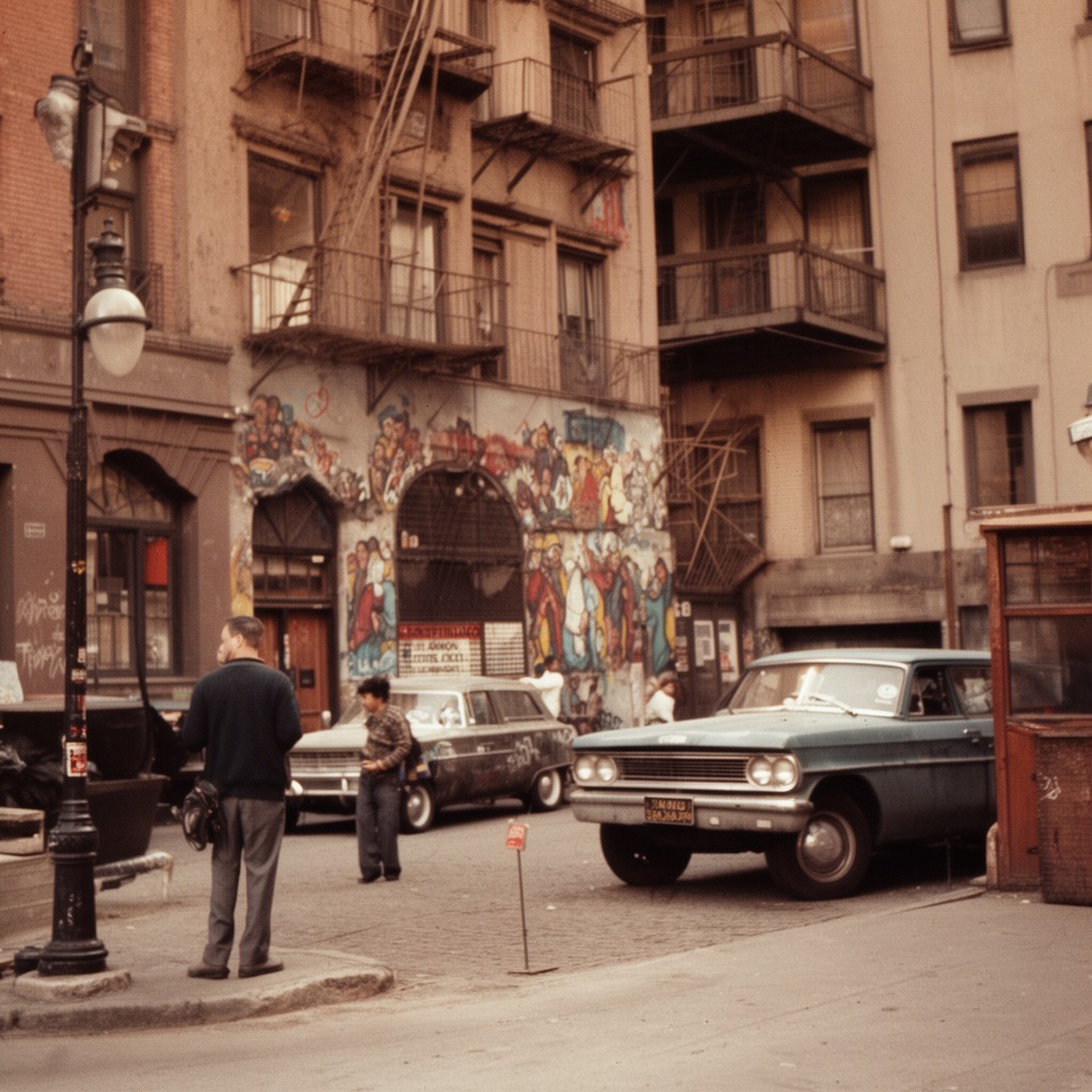 AI-generated illustration of Spanish Harlem