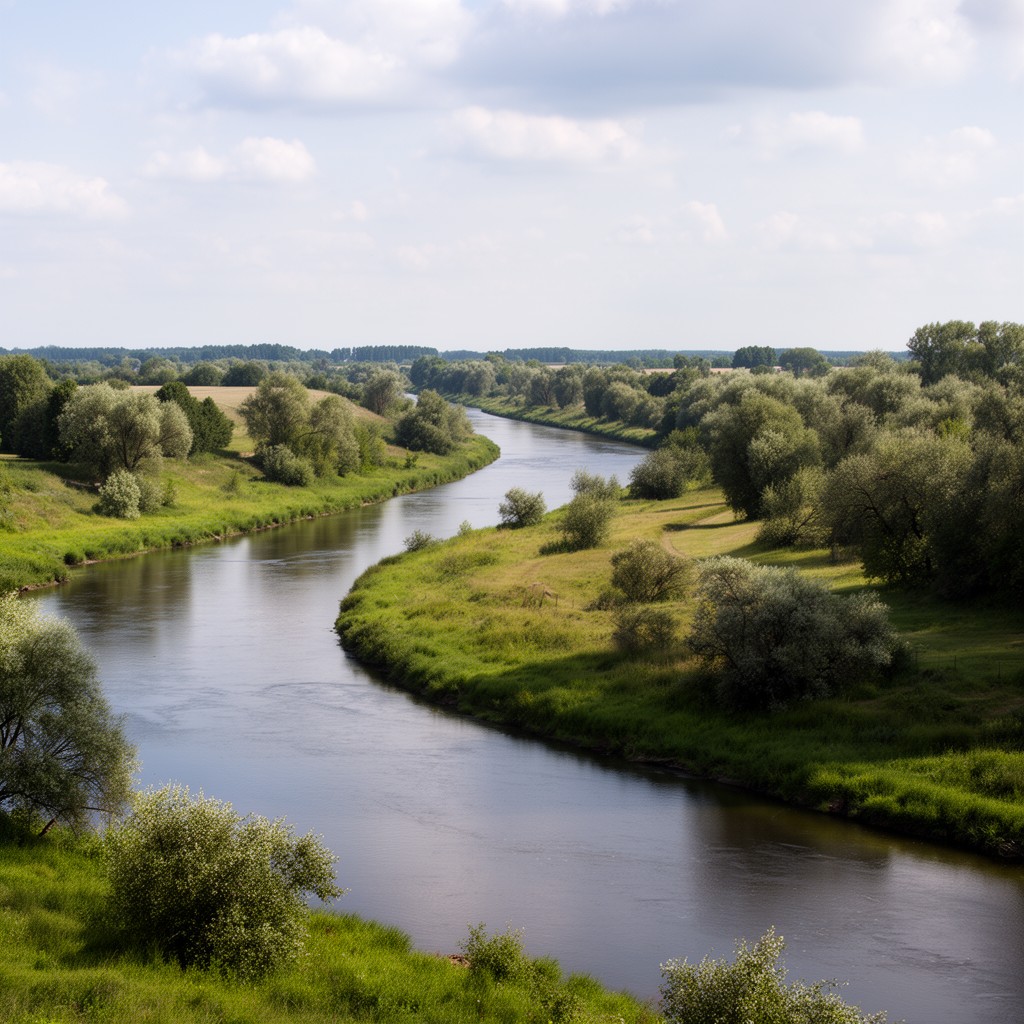 AI-generated illustration of Bug River