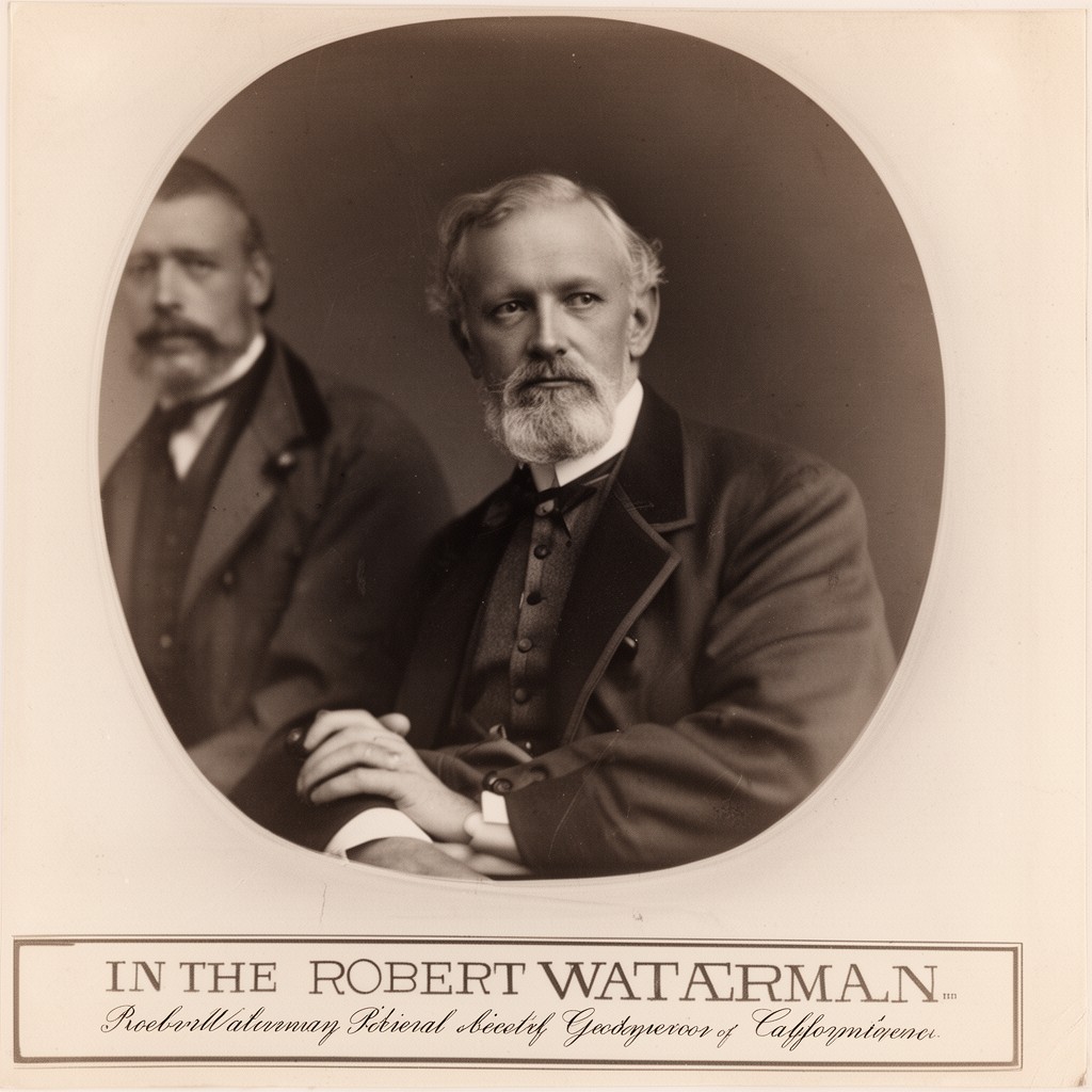 AI-generated illustration of Robert Waterman