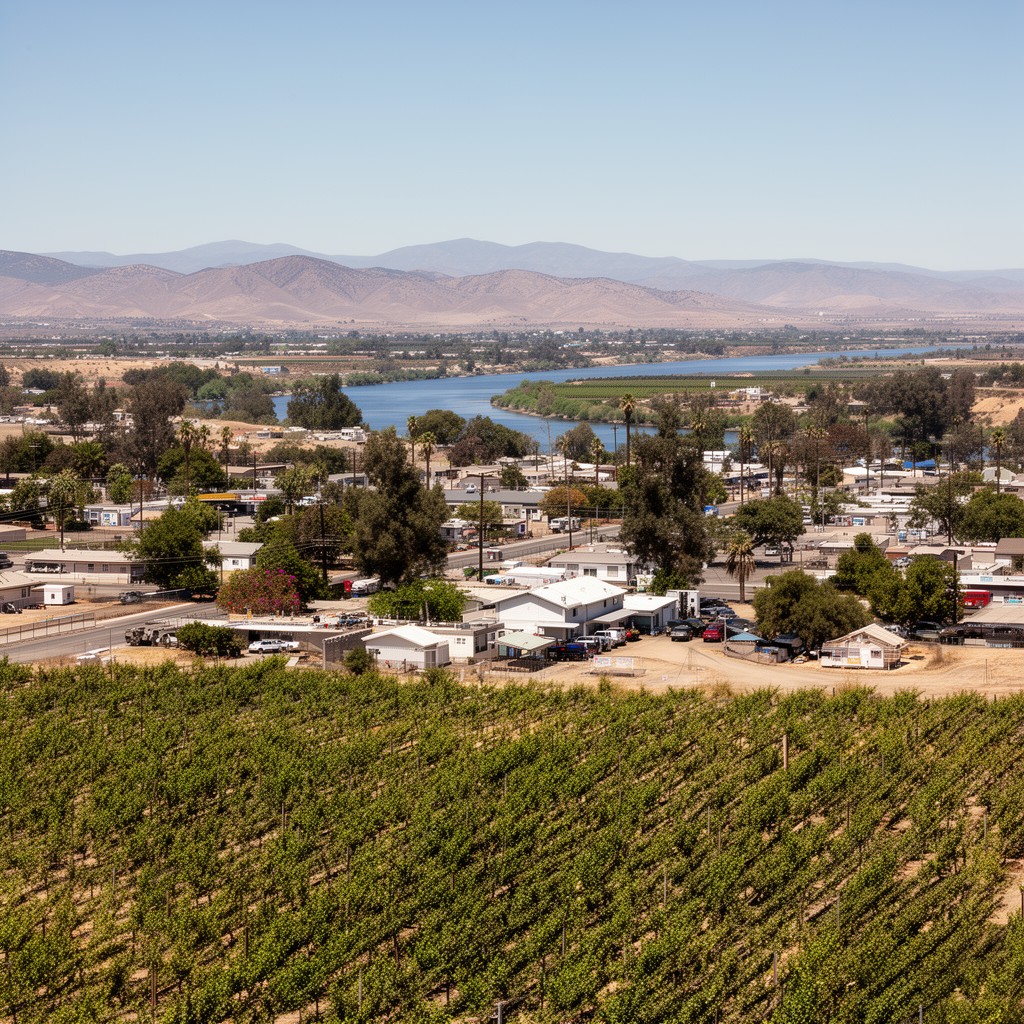 AI-generated illustration of Sanger, California