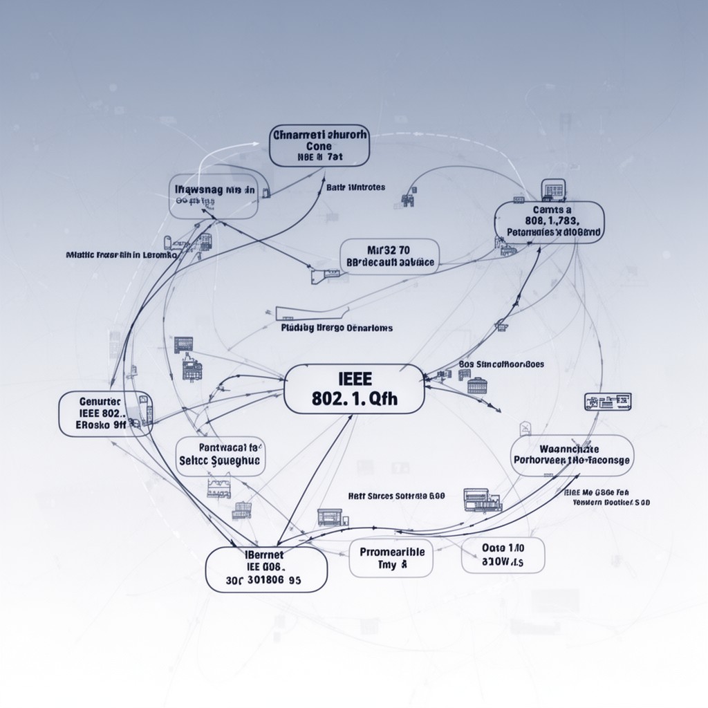 AI-generated illustration of IEEE 802.1Qfh