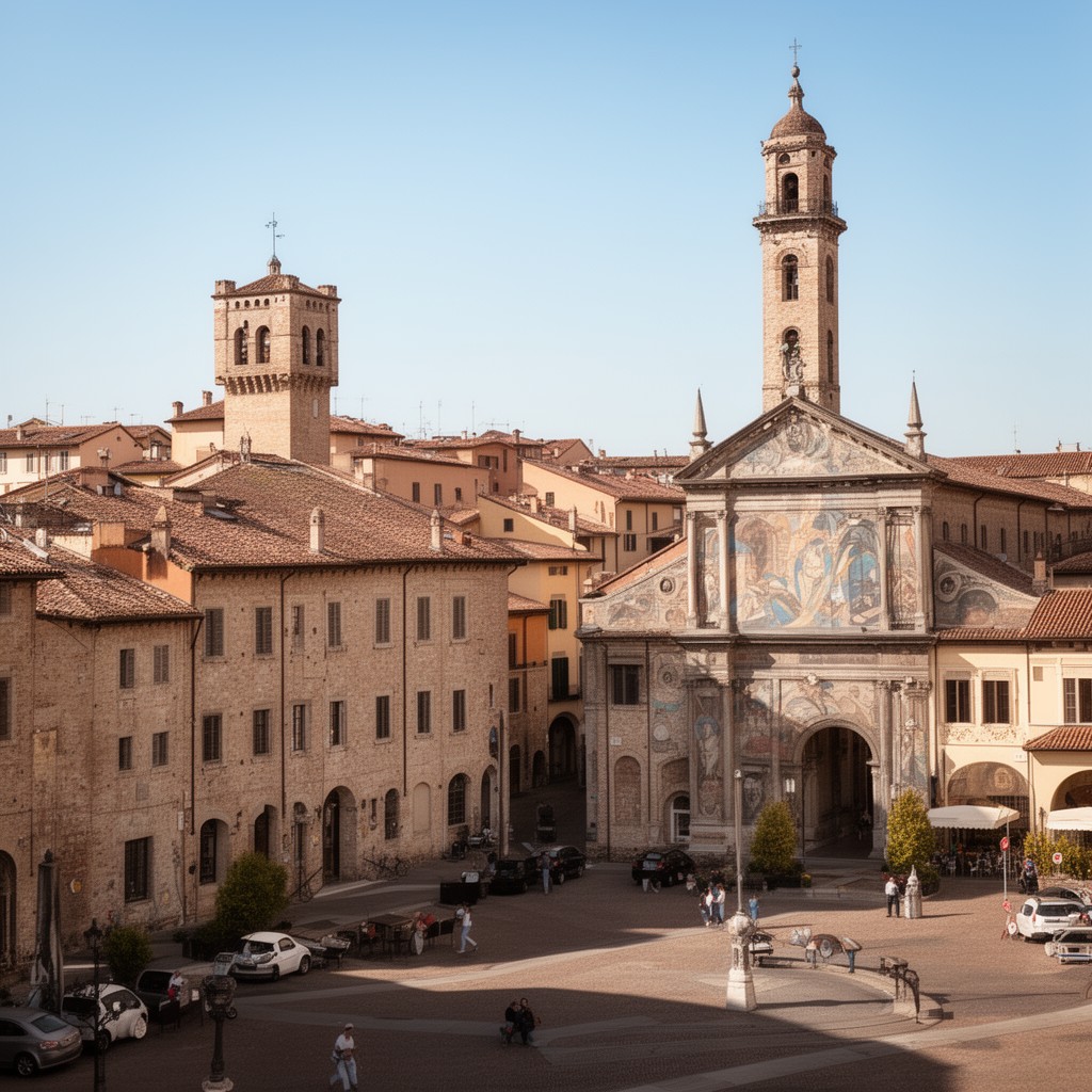 AI-generated illustration of Forlì