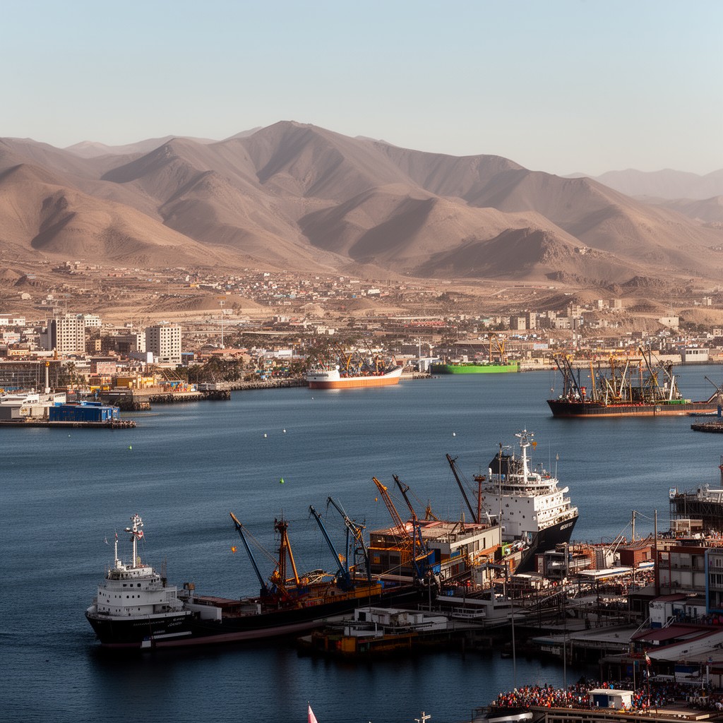 AI-generated illustration of Coquimbo
