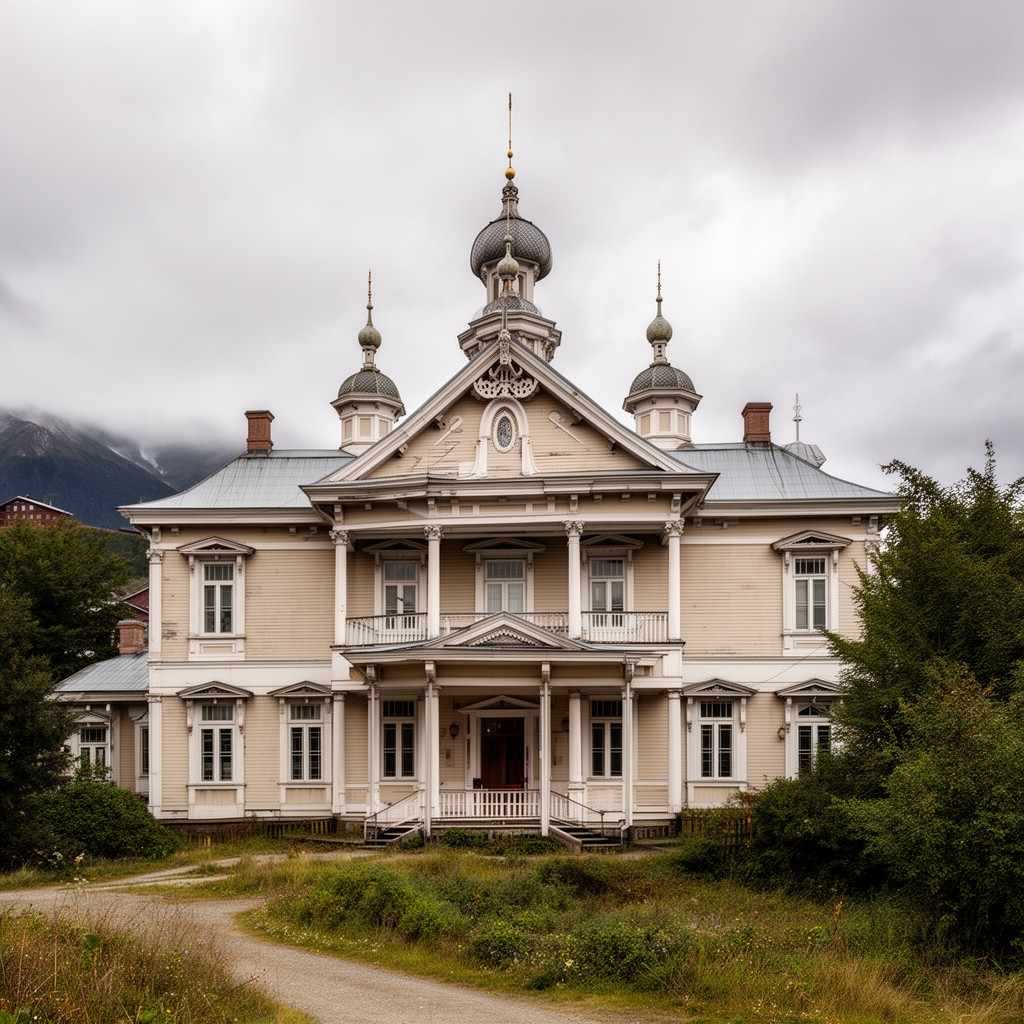 AI-generated illustration of Russian Bishop’s House