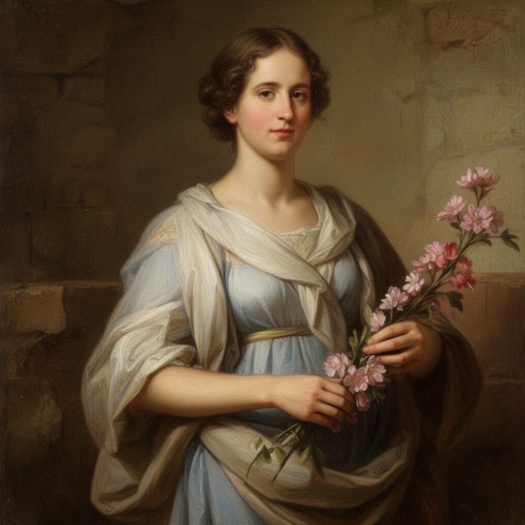 AI-generated illustration of Domitia Lucilla the Younger