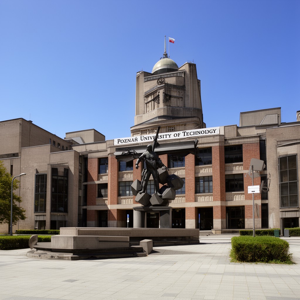 AI-generated illustration of Poznań University of Technology