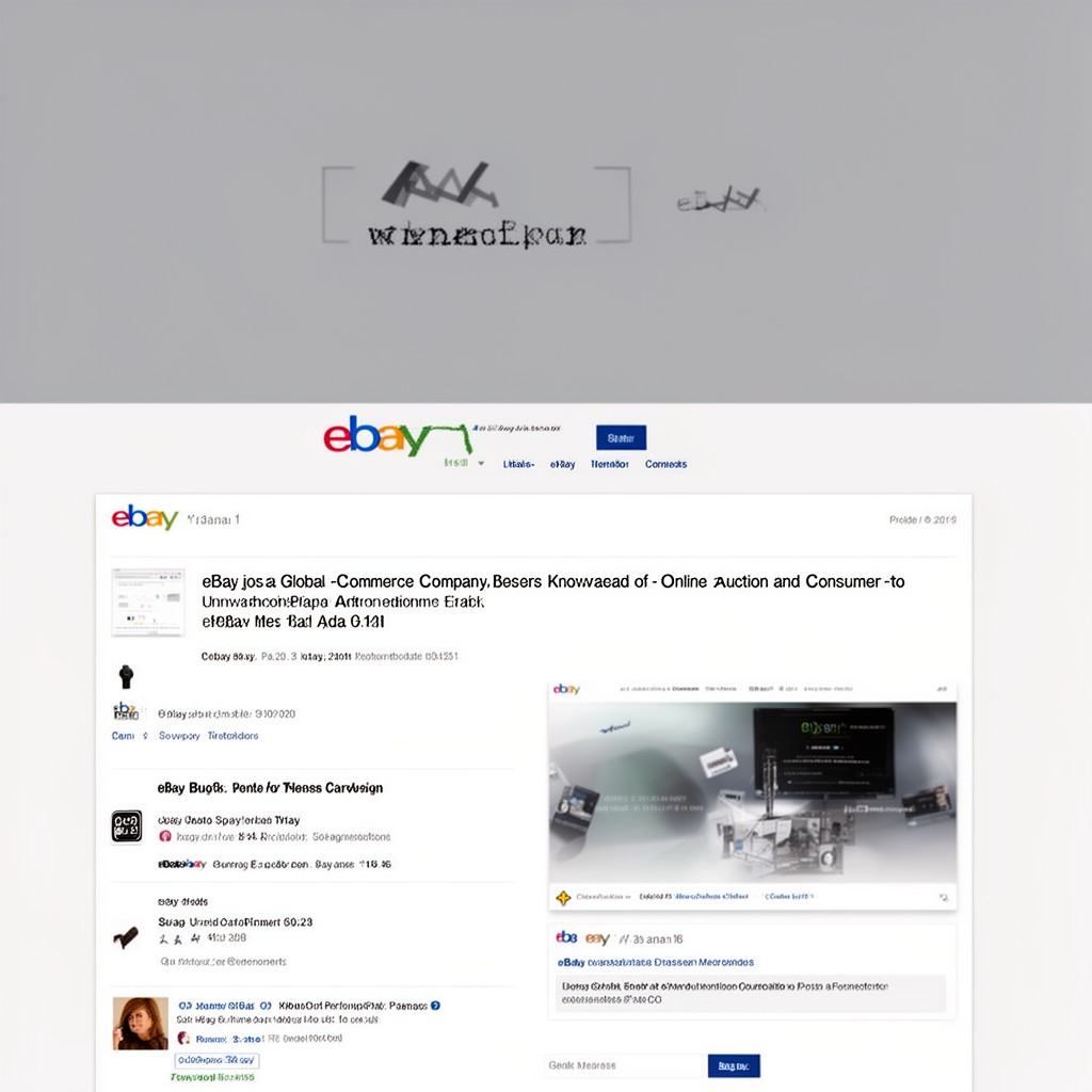 AI-generated illustration of eBay