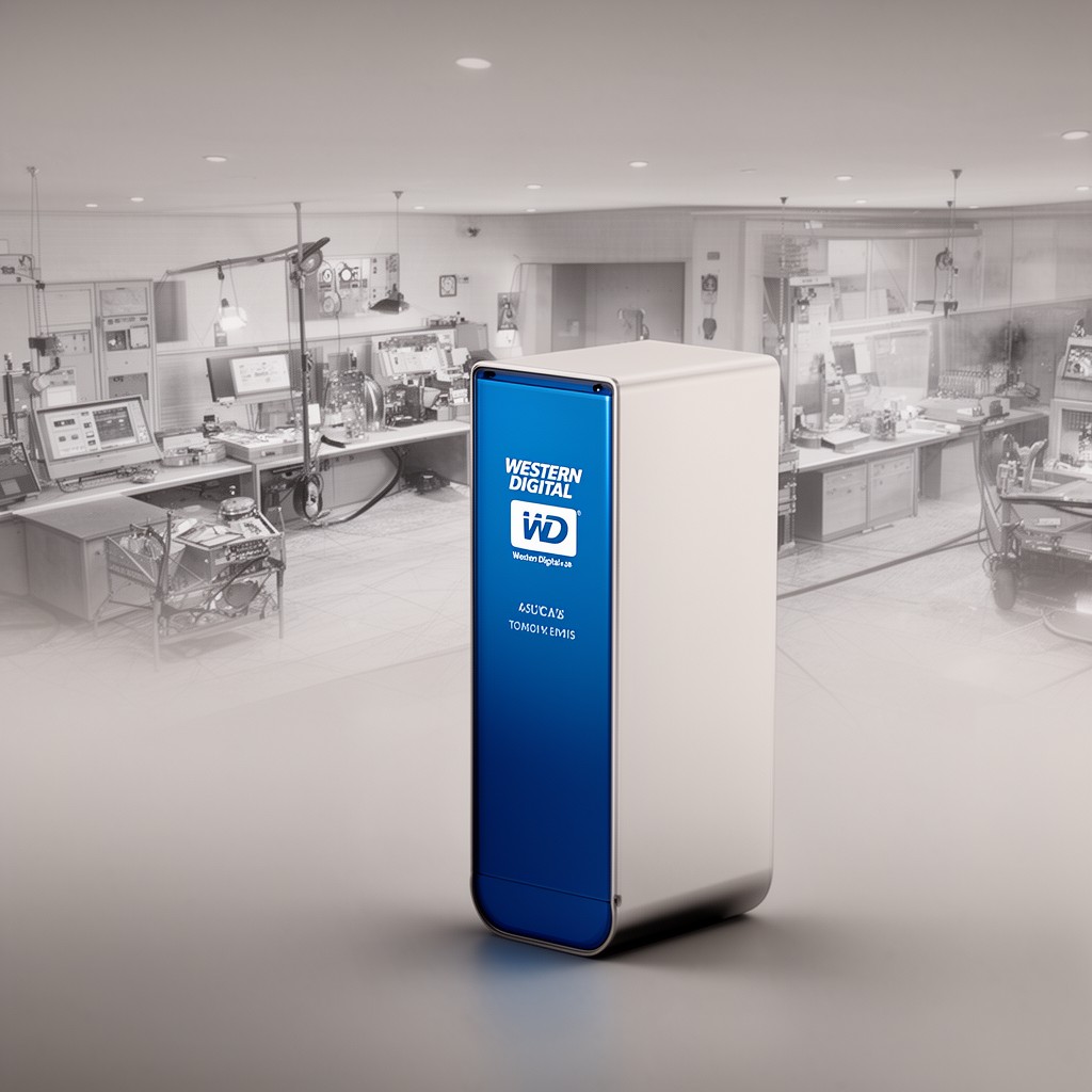 AI-generated illustration of Western Digital