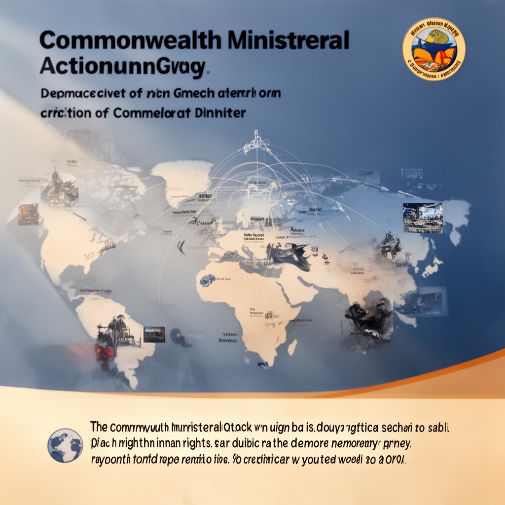 AI-generated illustration of Commonwealth Ministerial Action Group