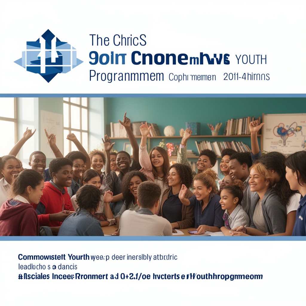 AI-generated illustration of Commonwealth Youth Programme