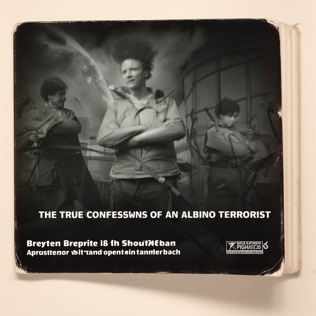 AI-generated illustration of "The True Confessions of an Albino Terrorist"