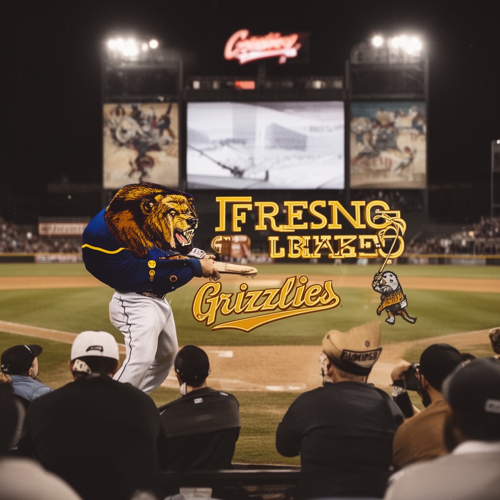 AI-generated illustration of Fresno Grizzlies