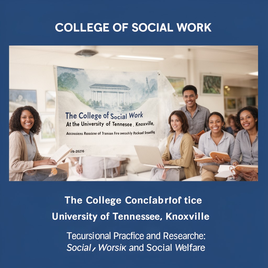 AI-generated illustration of College of Social Work