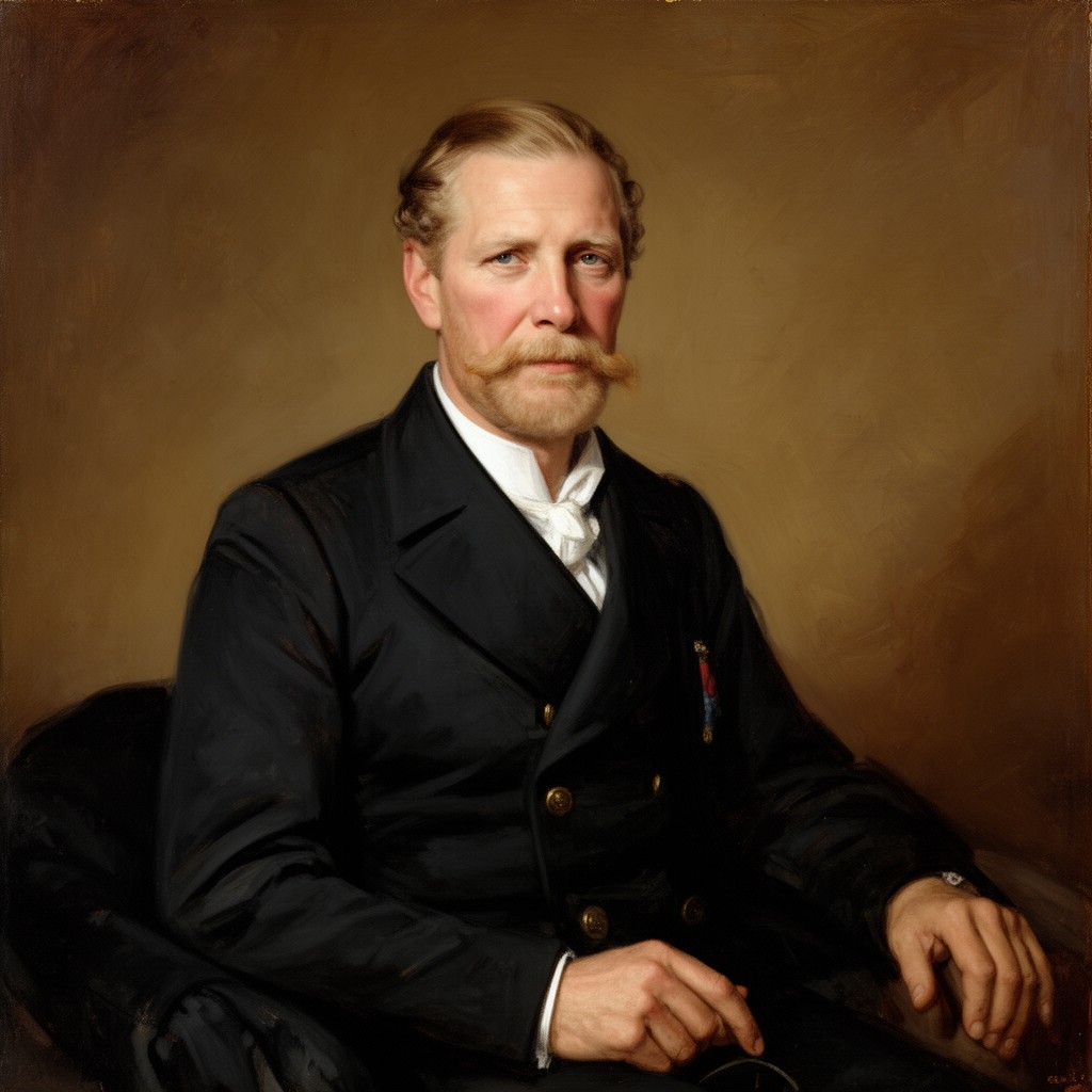 AI-generated illustration of Duke Henry of Mecklenburg-Schwerin