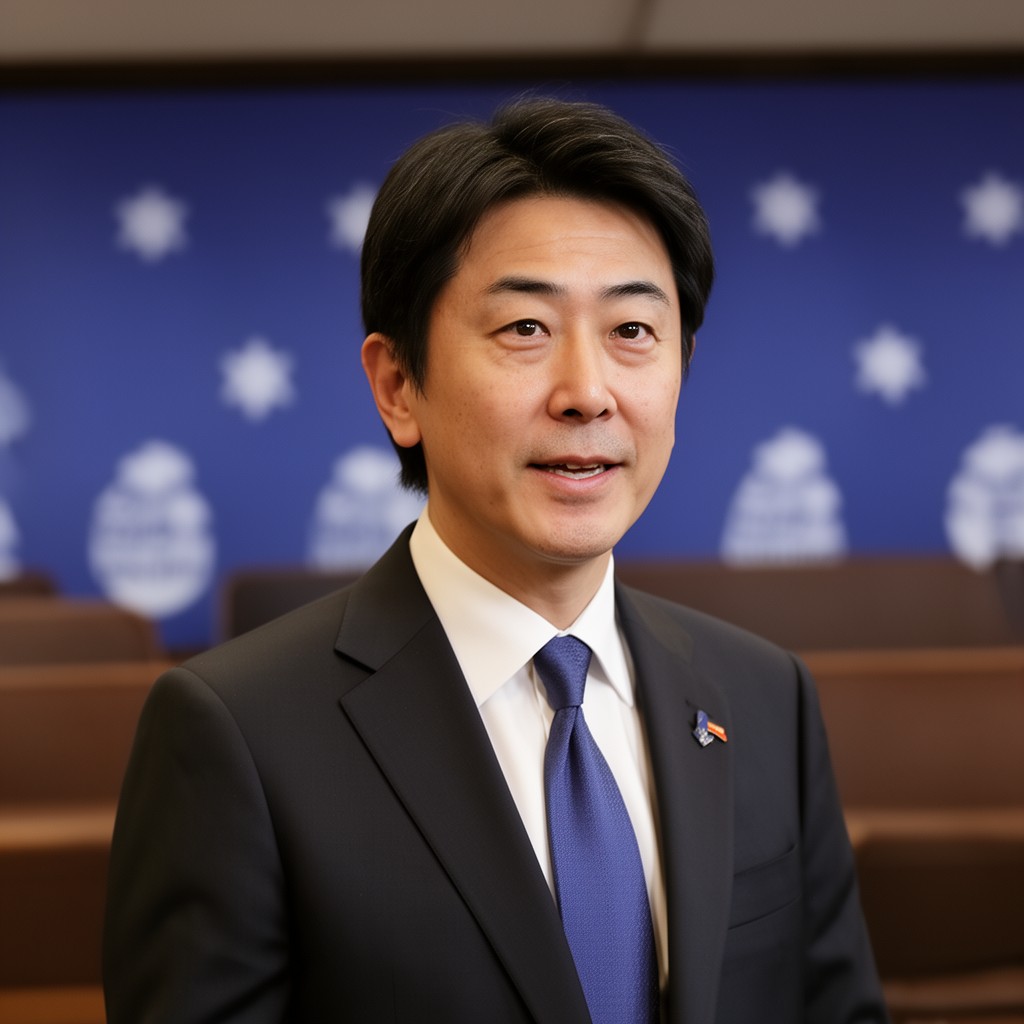 AI-generated illustration of Jun’ya Koizumi