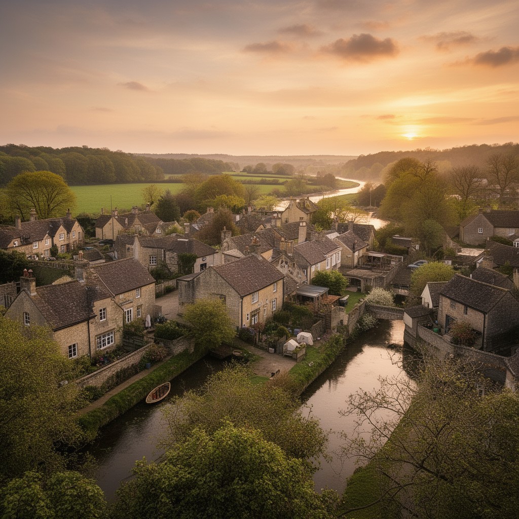 AI-generated illustration of Shipston-on-Stour