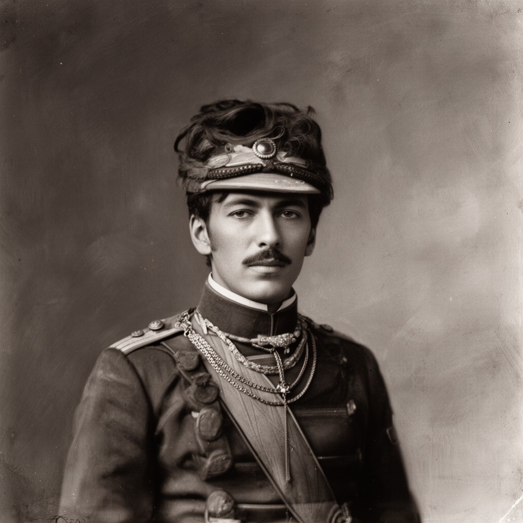 AI-generated illustration of Fermín Jáudenes