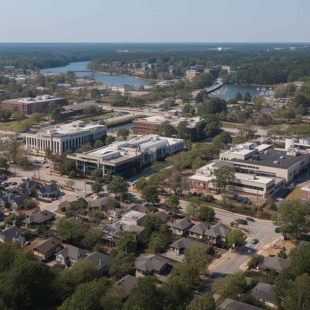 AI-generated illustration of Gwinnett County, Georgia