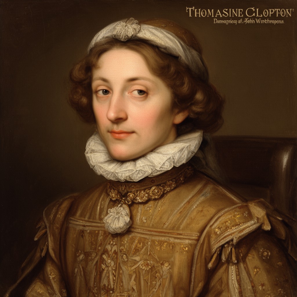 AI-generated illustration of Thomasine Clopton