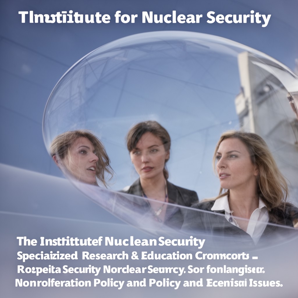 AI-generated illustration of Institute for Nuclear Security