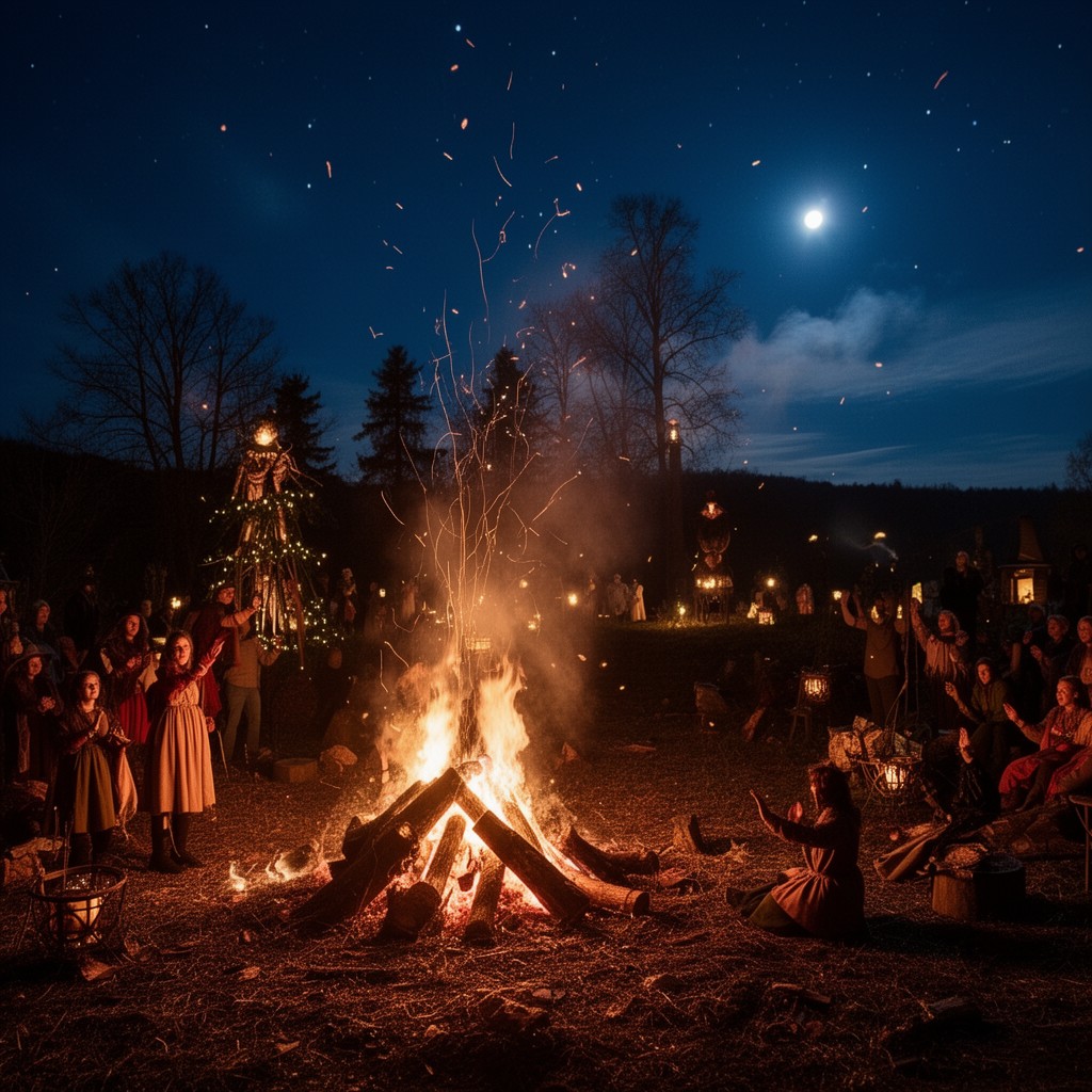 AI-generated illustration of Walpurgis Night
