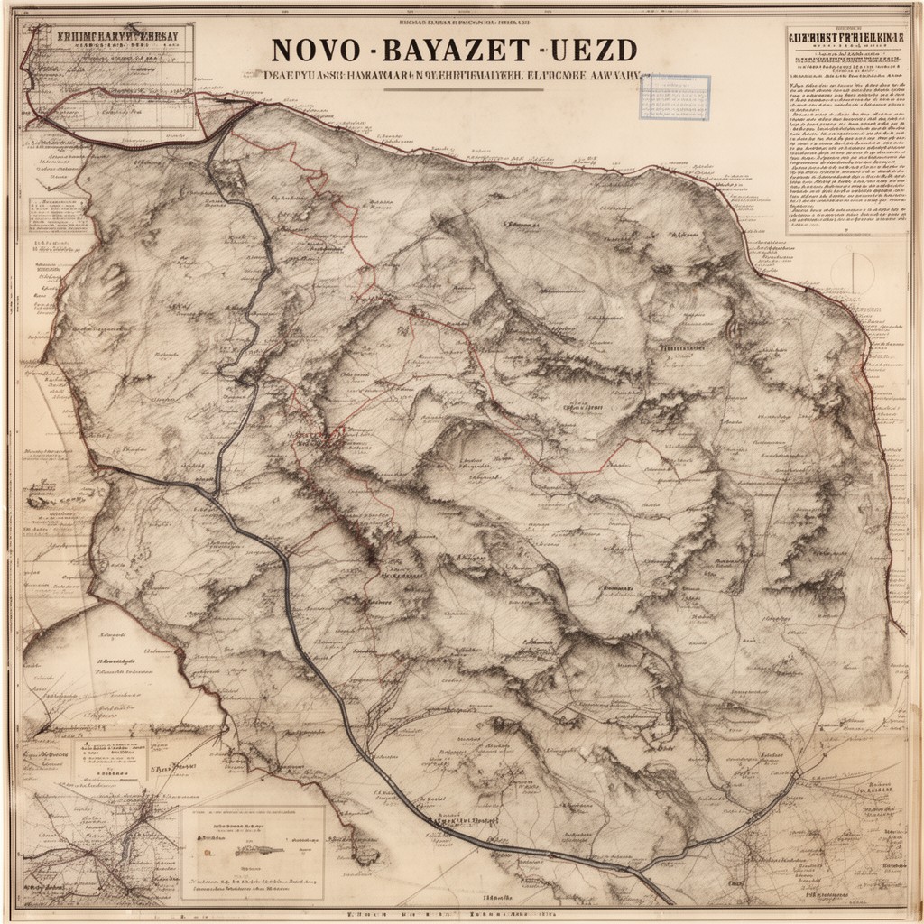 AI-generated illustration of Novo-Bayazet uezd