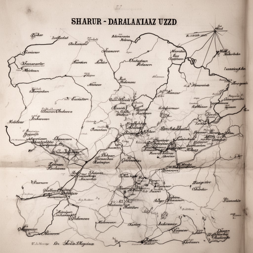 AI-generated illustration of Sharur-Daralayaz uezd