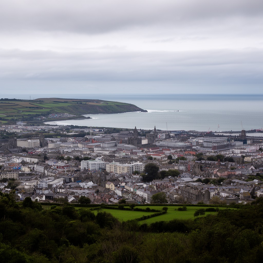 AI-generated illustration of County Cork