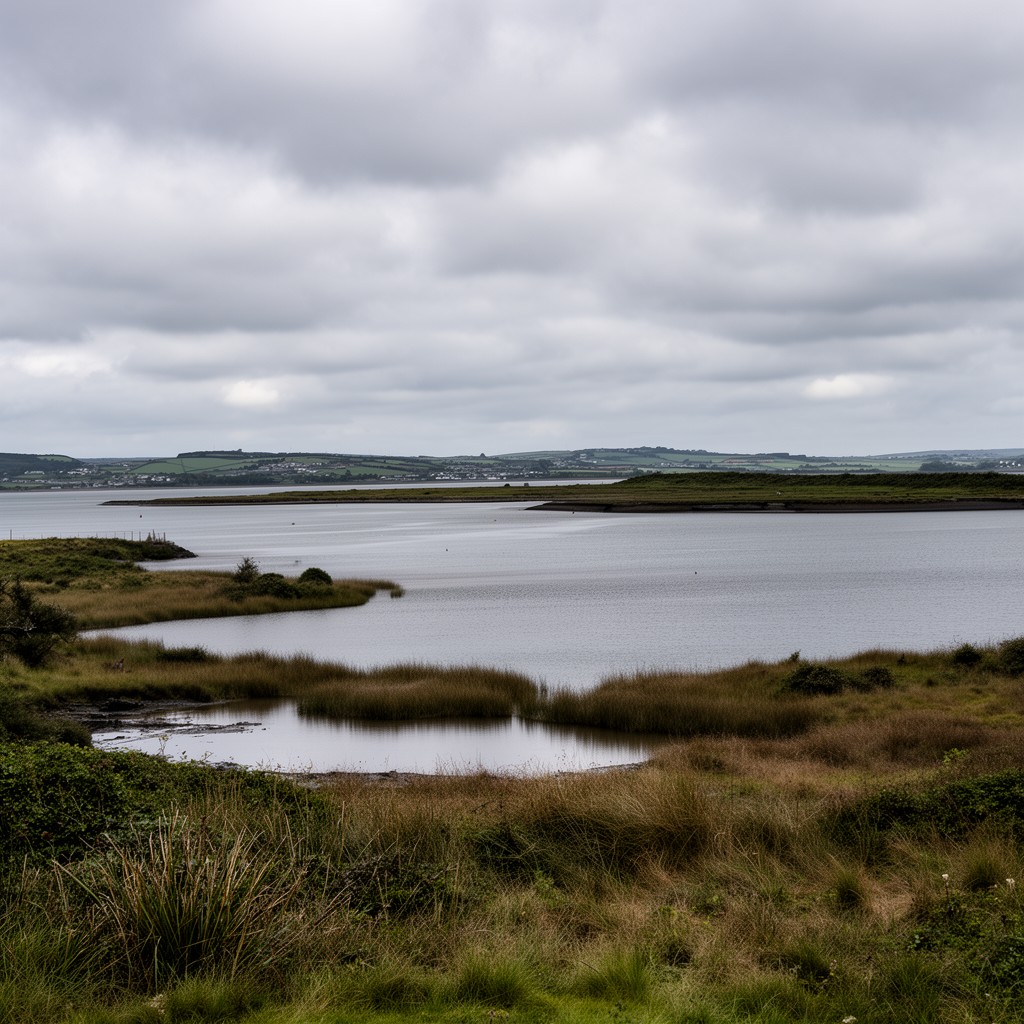 AI-generated illustration of Lough Mahon
