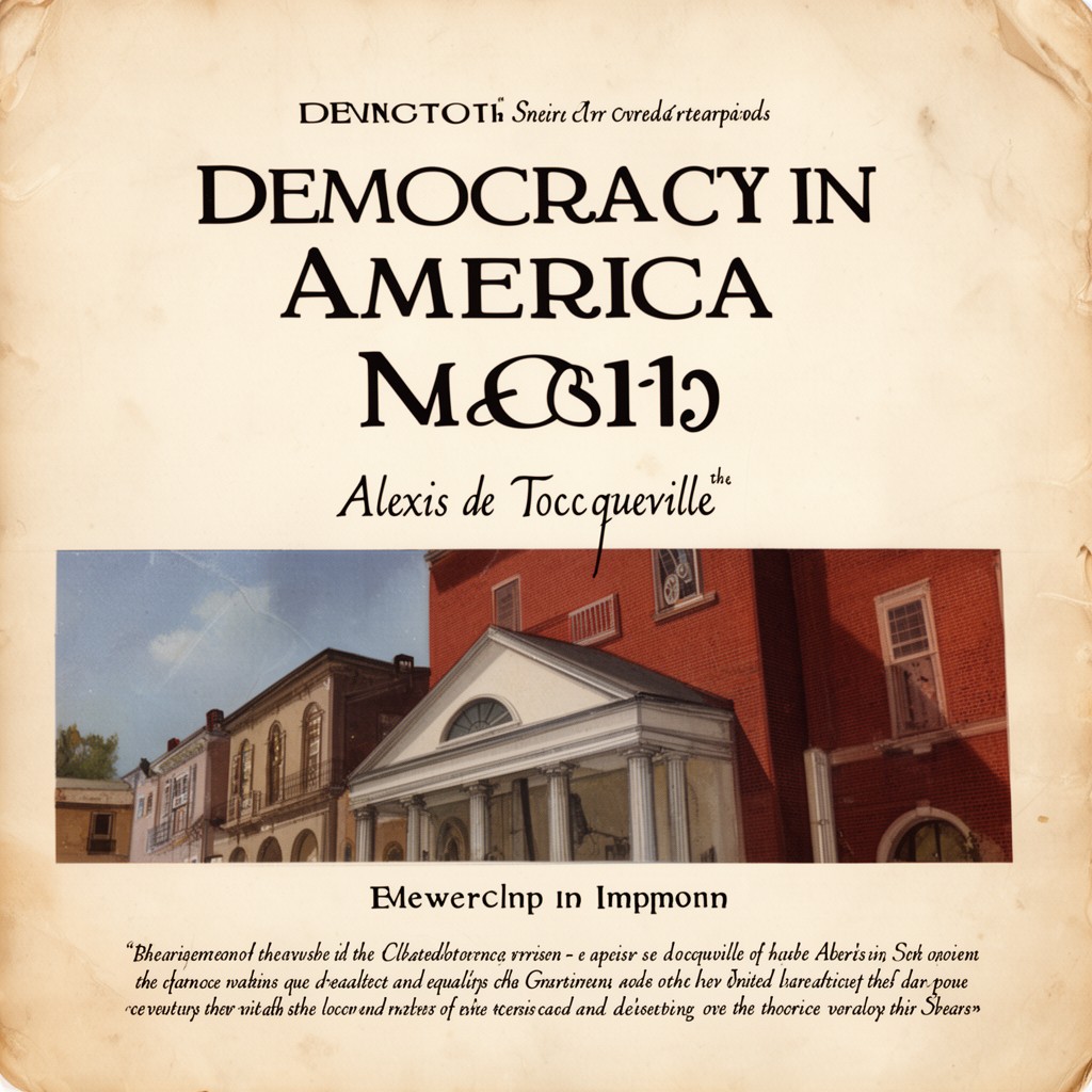 AI-generated illustration of Democracy in America