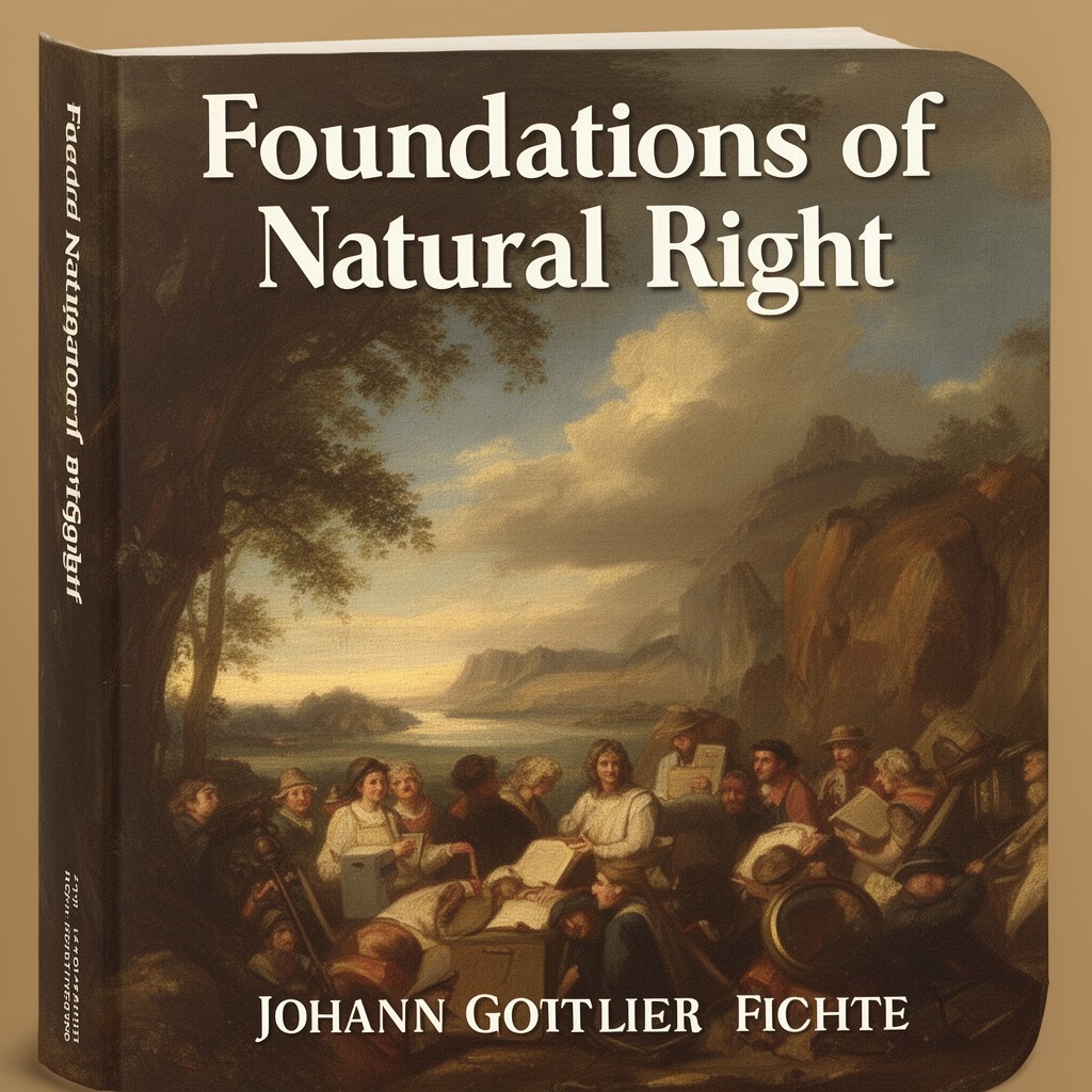 AI-generated illustration of Foundations of Natural Right