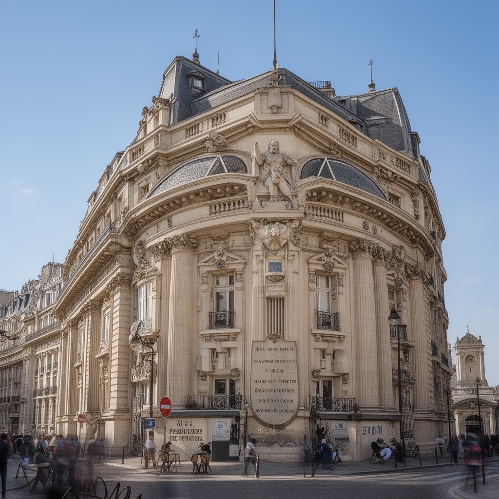 AI-generated illustration of École de Physique et Chimie Industrielles de la Ville de Paris