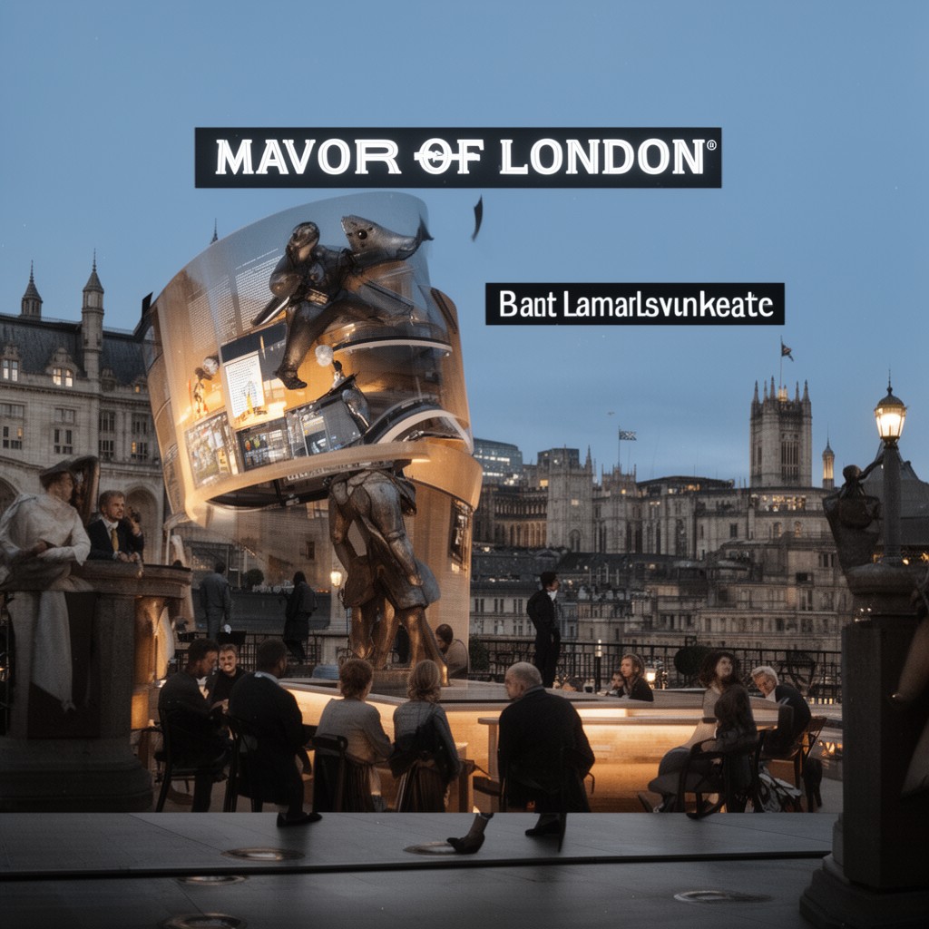 AI-generated illustration of Mayor of London