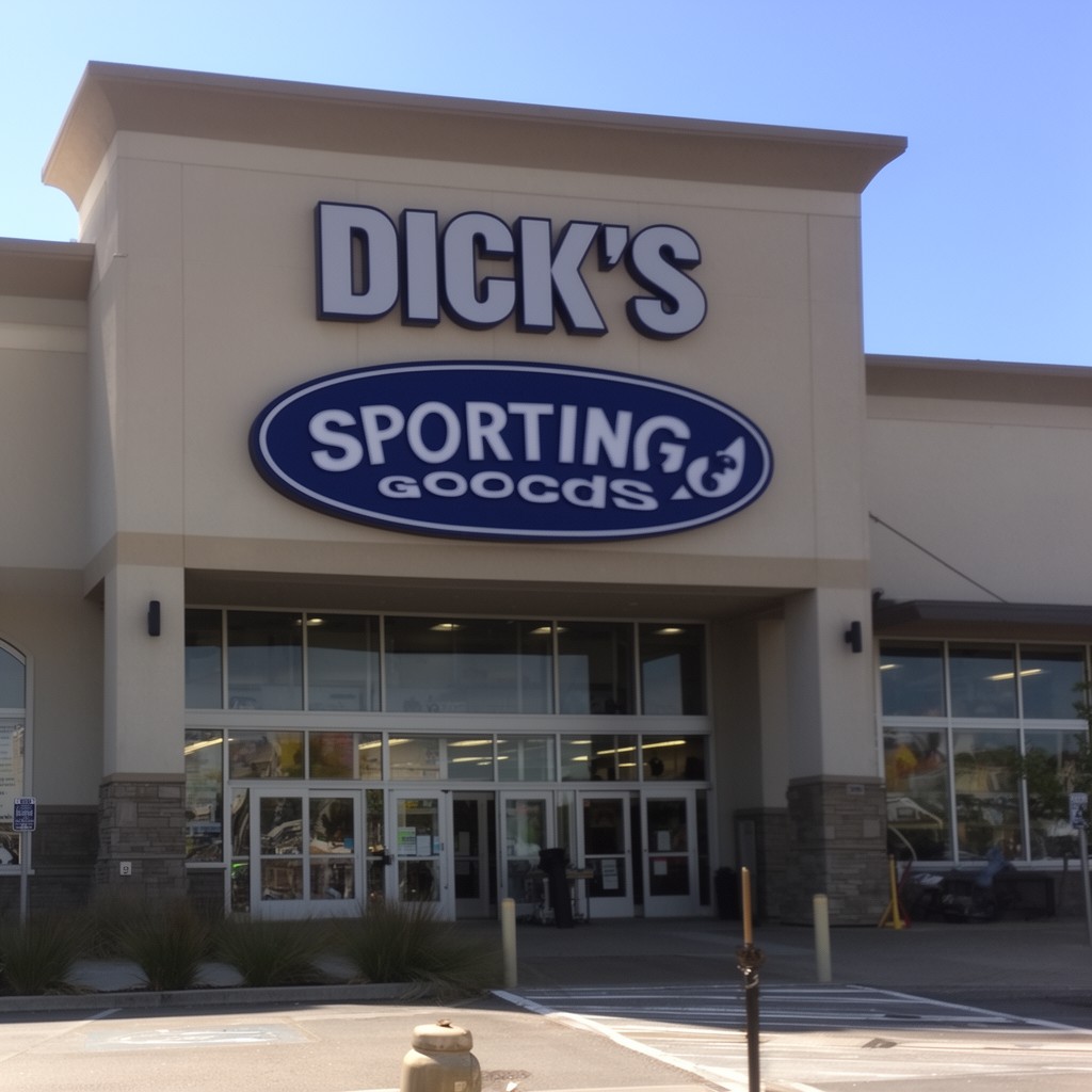 AI-generated illustration of Dick's Sporting Goods
