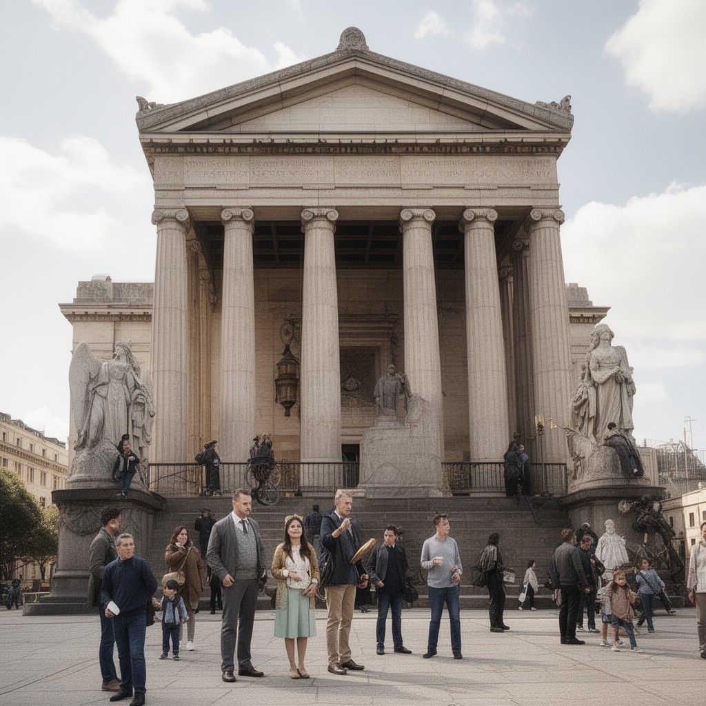 AI-generated illustration of Tomb named General Grant National Memorial
